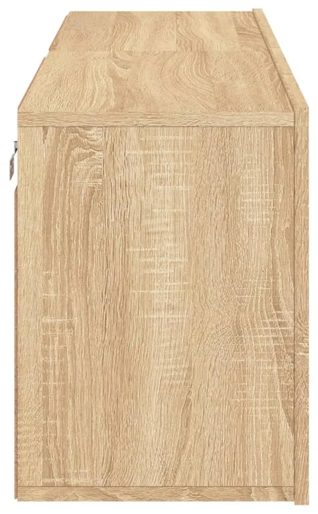 Móveis de parede para TV 2 pcs 60x30x41 cm carvalho sonoma