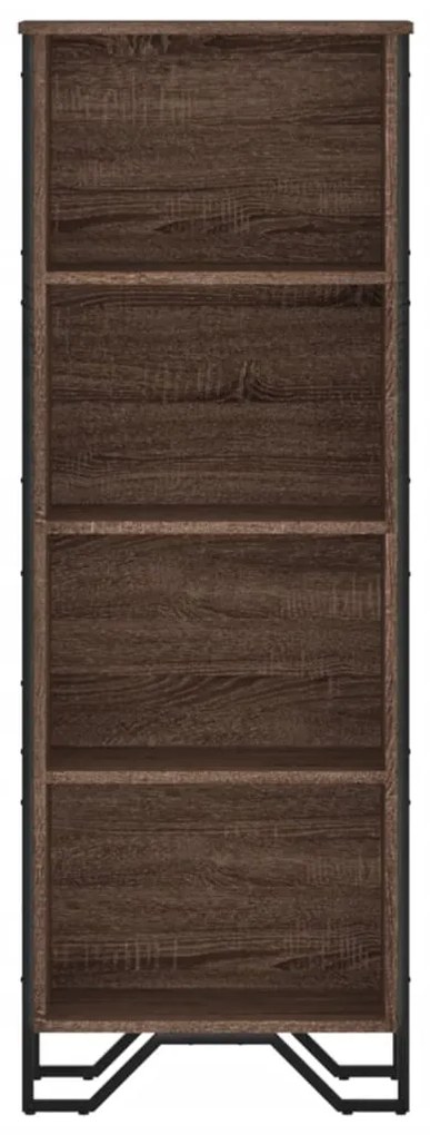 Estante 50x31x137,5 cm derivados de madeira carvalho castanho