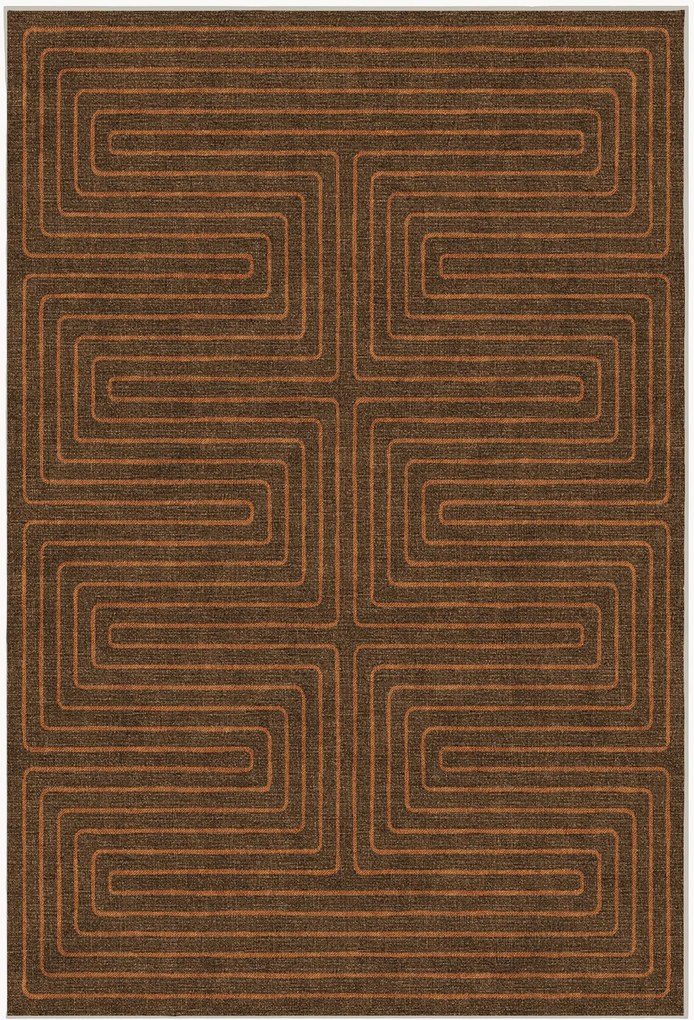 Tapete lavável em chenille Labyrinth por Jonathan Adler