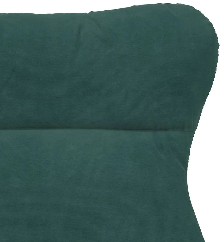 Poltrona Relaxante Veludo Verde Escuro