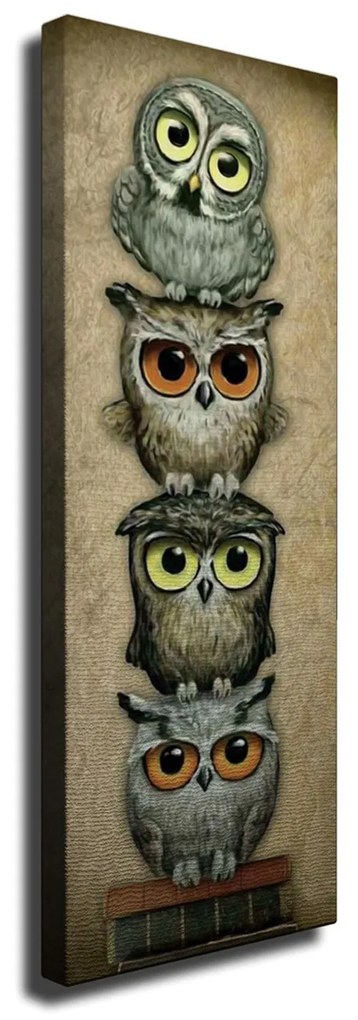 Pintura Decorativa em Tela PC119 – Multicolor – 30 x 80 cm