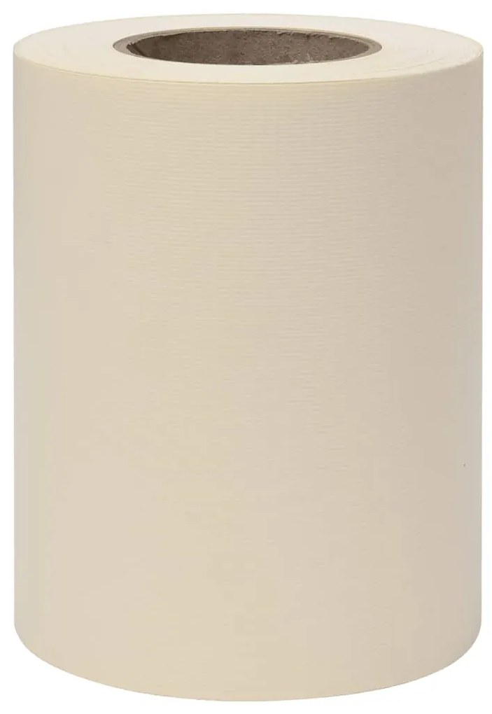 Painel de privacidade para jardim 70x0,19 m PVC creme