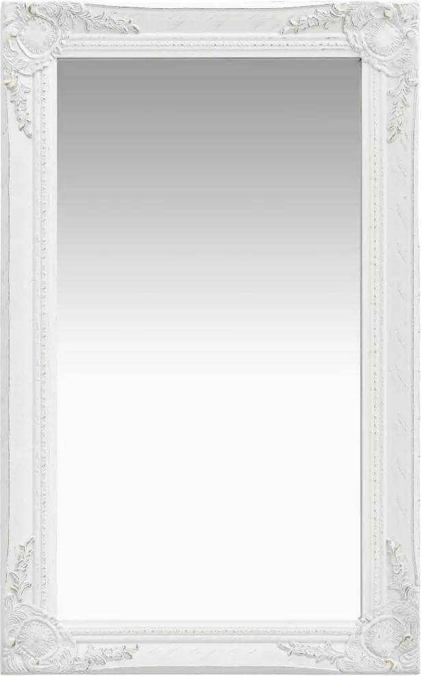 Espelho de parede estilo barroco 50x80 cm branco