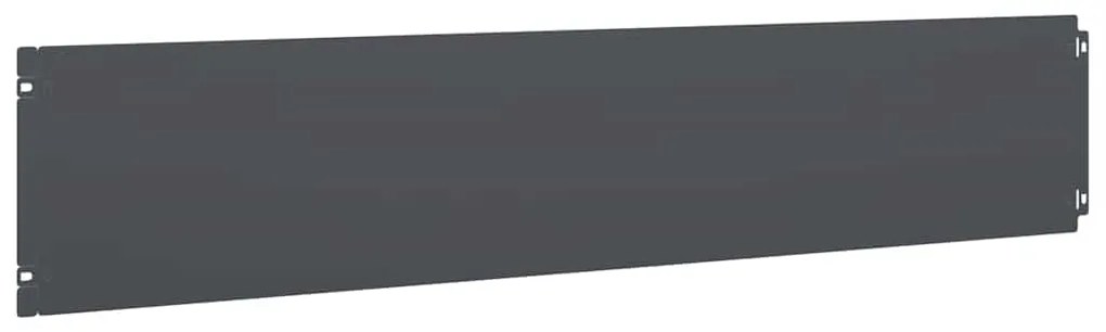 Orlas de relva 30 pcs antracite 20x103 cm aço laminado a frio