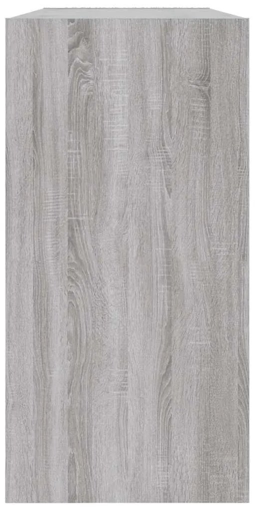 Estante/aparador 50x25x80 cm derivados madeira cinzento sonoma