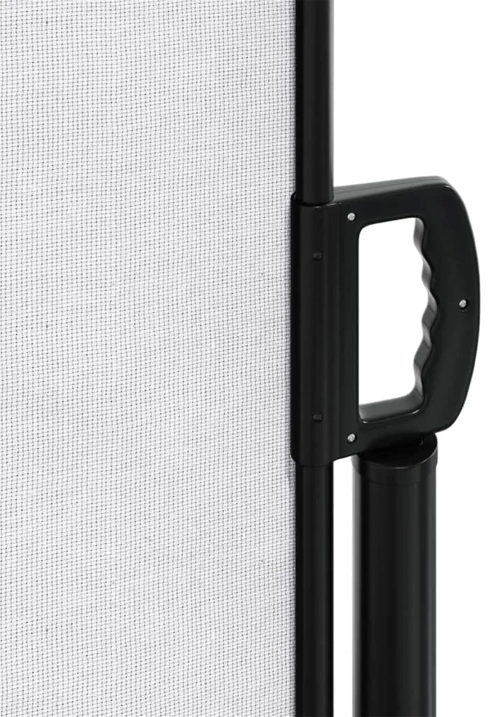 Toldo lateral retrátil 220x1200 cm branco
