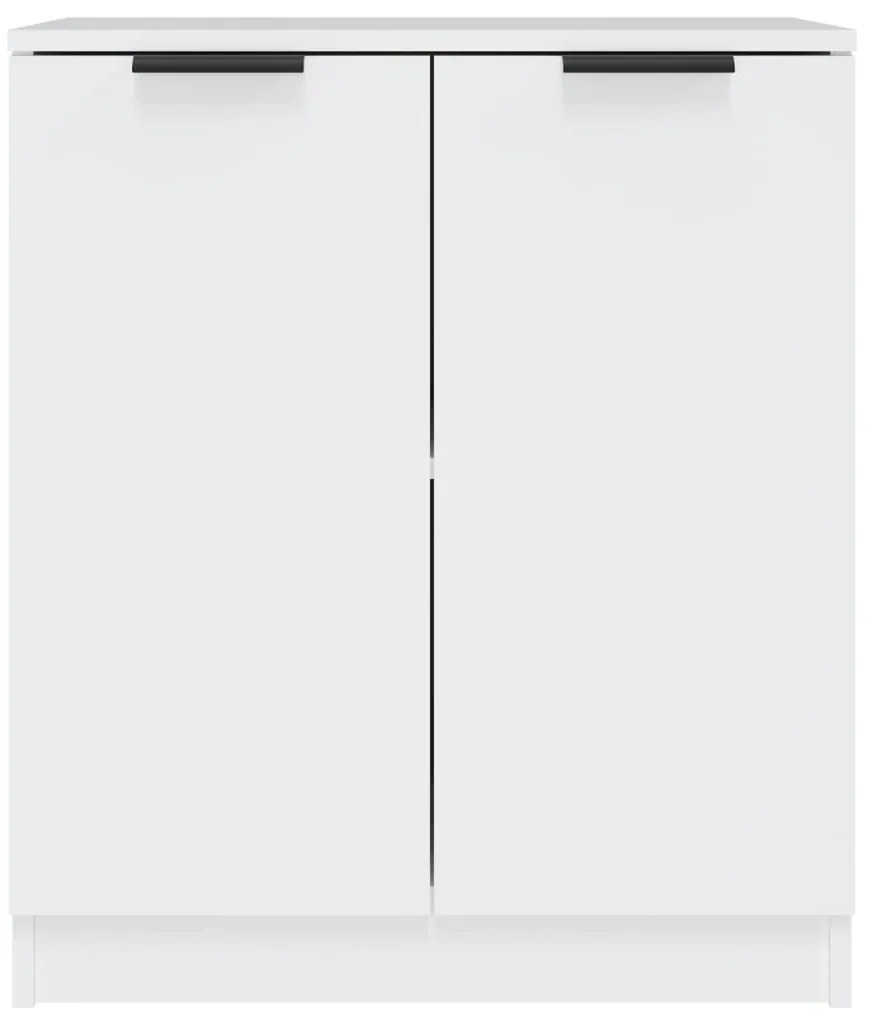 Aparadores 2 pcs 60x30x70 cm derivados de madeira branco