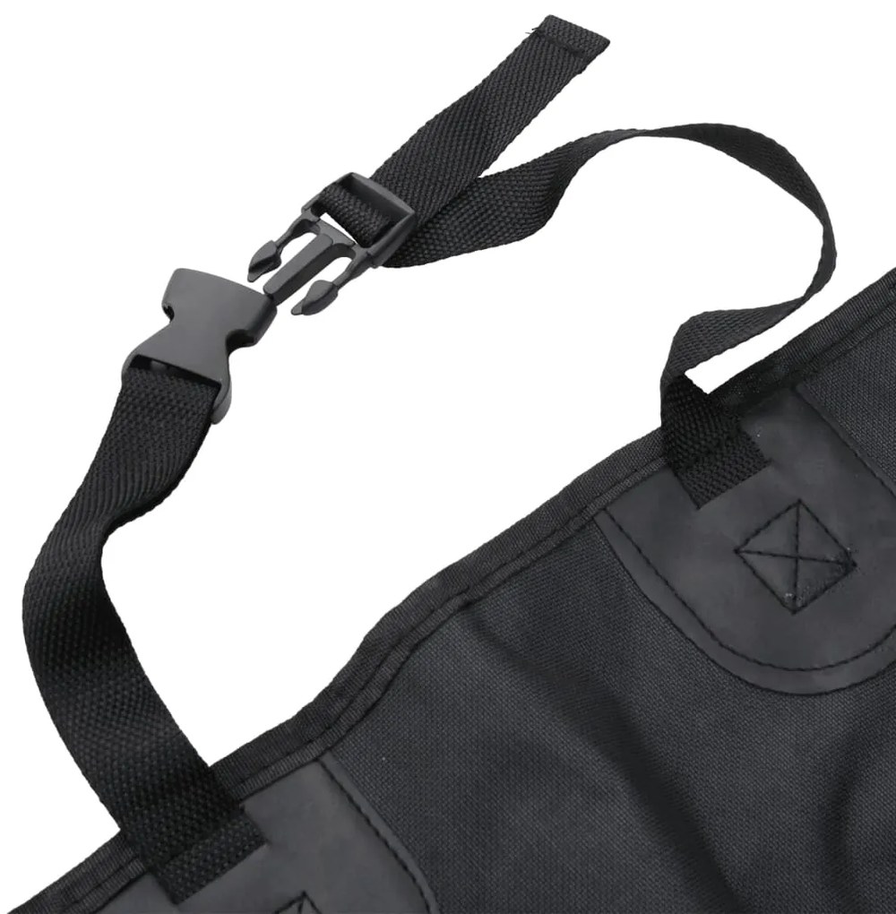 Cobertura de assento de carro para cão 137x46x50 cm preto