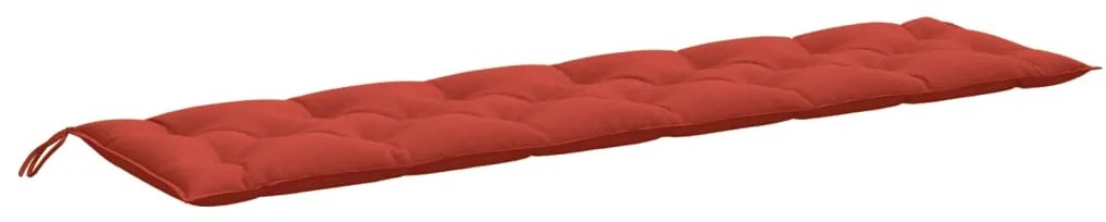 Almofadões p/ banco jardim 2pcs 200x50x7 cm mesclado tecido