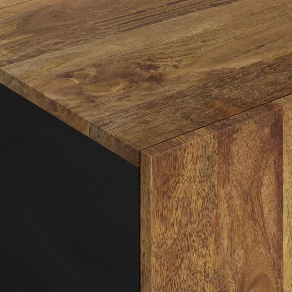 Mesa de centro madeira de mangueira maciça/derivados de madeira
