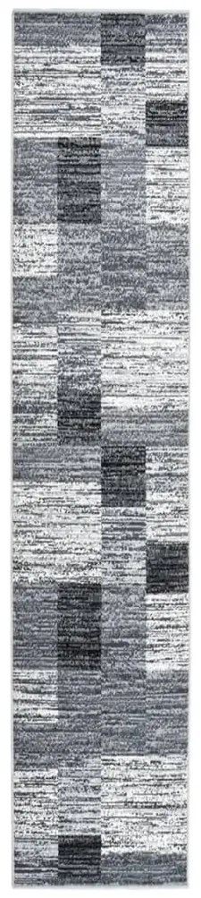 vidaXL Passadeira 60x250 cm polipropileno cinzento