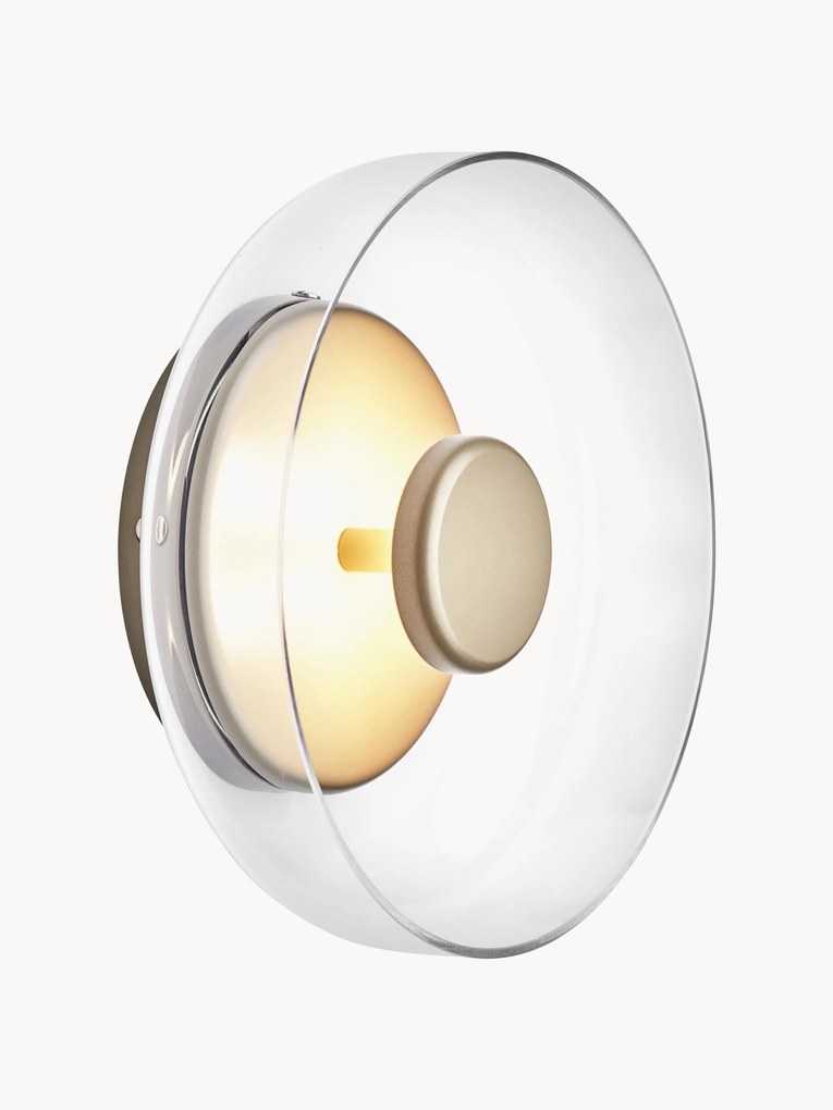 Candeeiro de parede LED artesanal regulável e artesanal Blossi