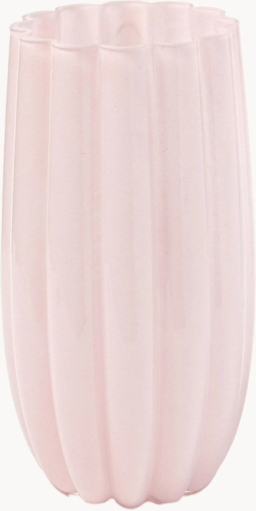 Jarra de vidro artesanal Melon, Alt 38 cm