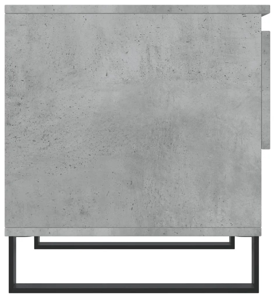 Mesas de centro 2 pcs 50x46x50 cm deriv. madeira cinza-cimento