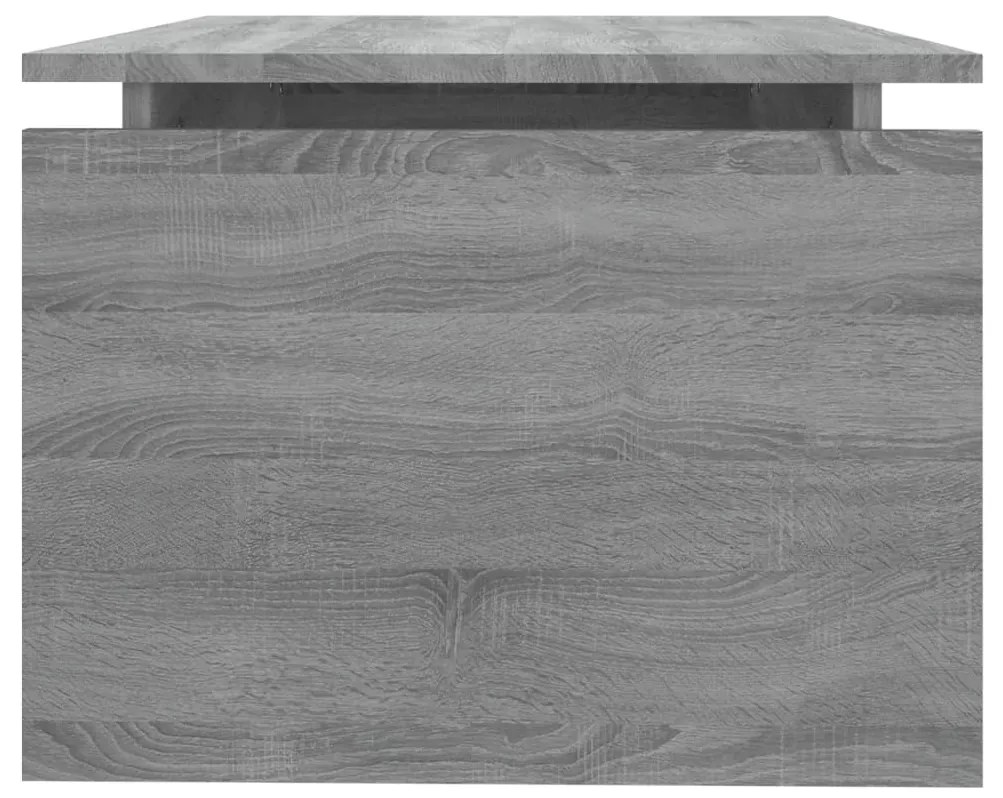 Mesa de centro 68x50x38 cm derivados de madeira cinza sonoma