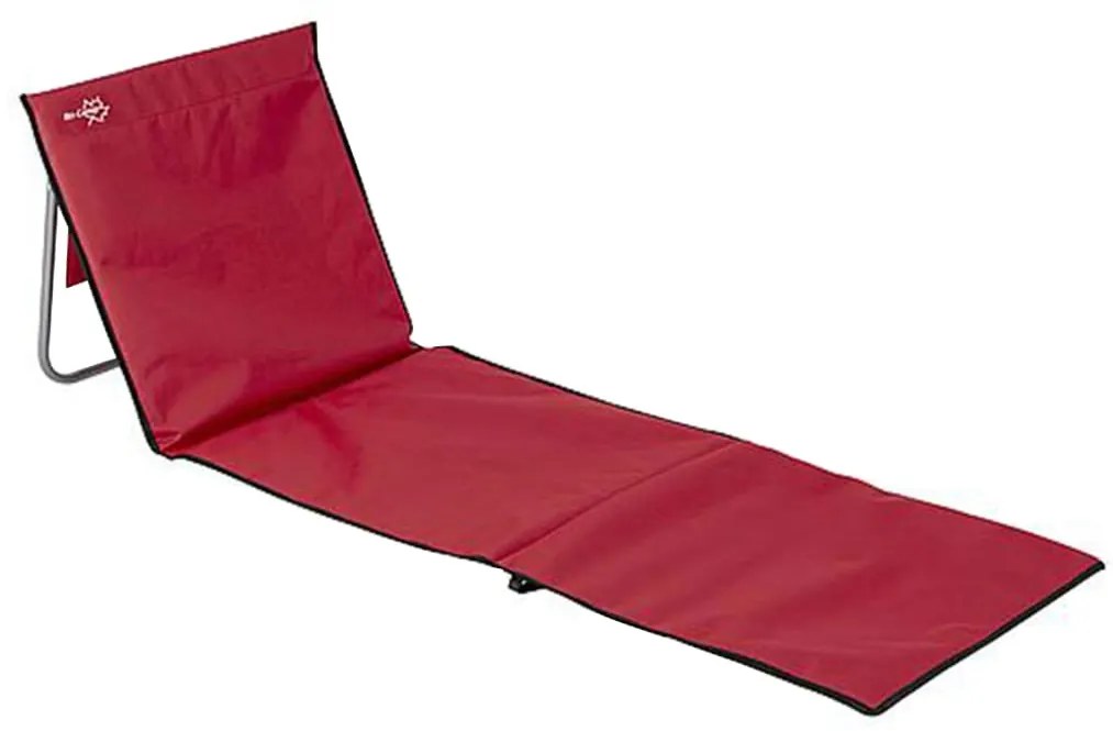 423763 Bo-Camp Tapete de praia 2-em-1 Lota vermelho