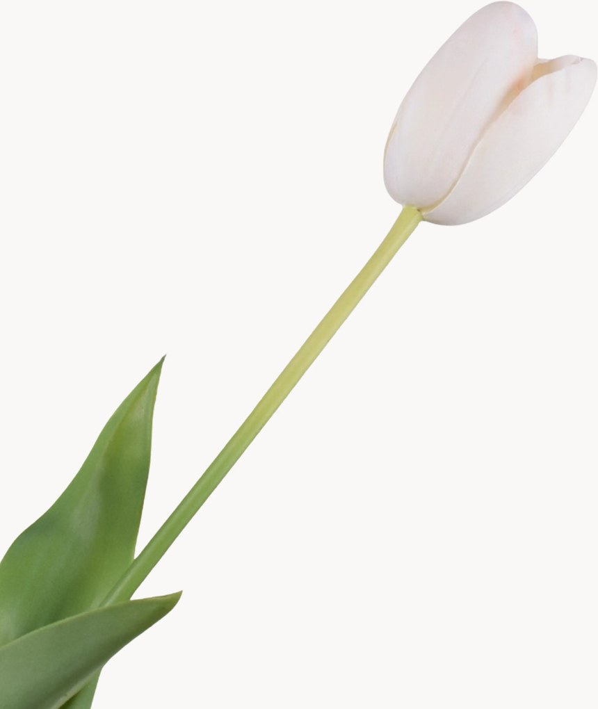 Flores artificiais artesanais Tulip, conjunto de 3