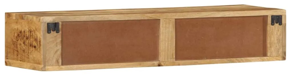 Armário de TV para parede 100x30x19 cm mangueira áspera maciça