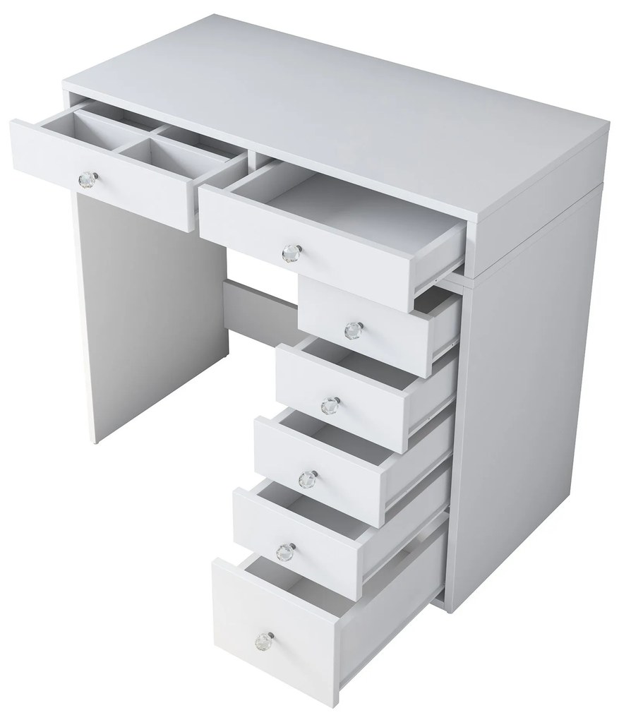 ****
Mesa de Maquilhagem BJ108 – Branco – 90 cm x 81,6 cm x 44,5 cm