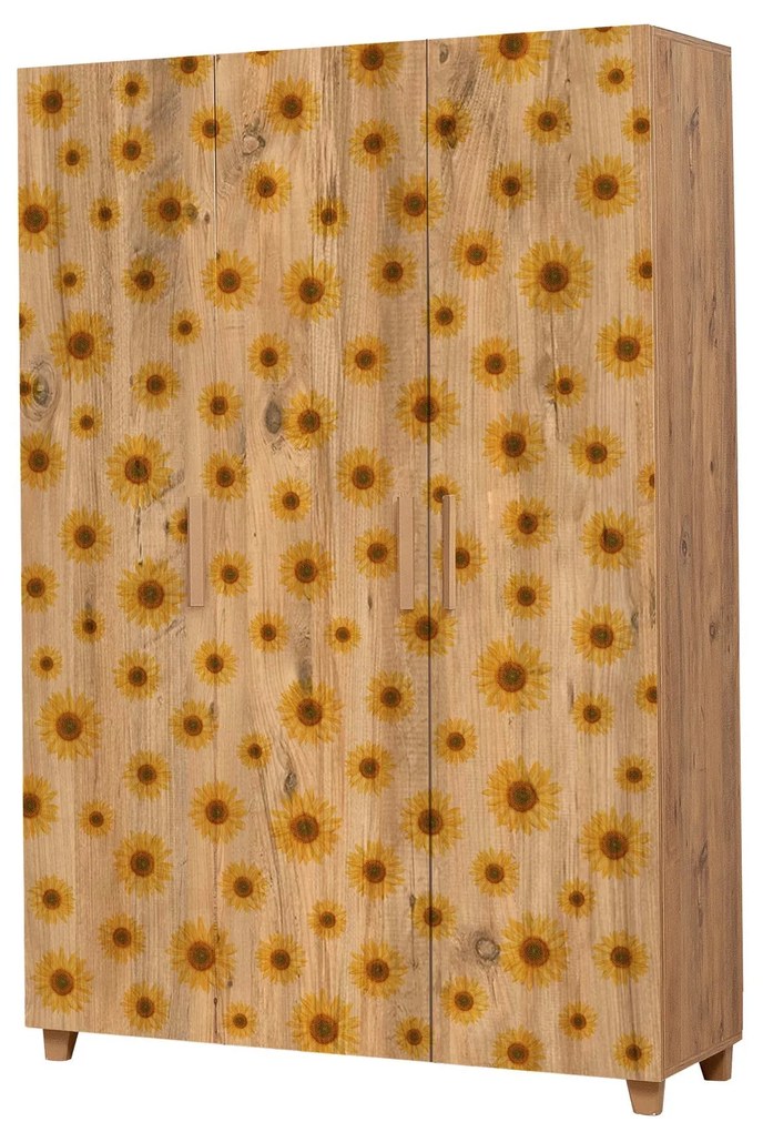 Roupeiro Leva Hedera – Atlantic Pine – 120x189x48 cm