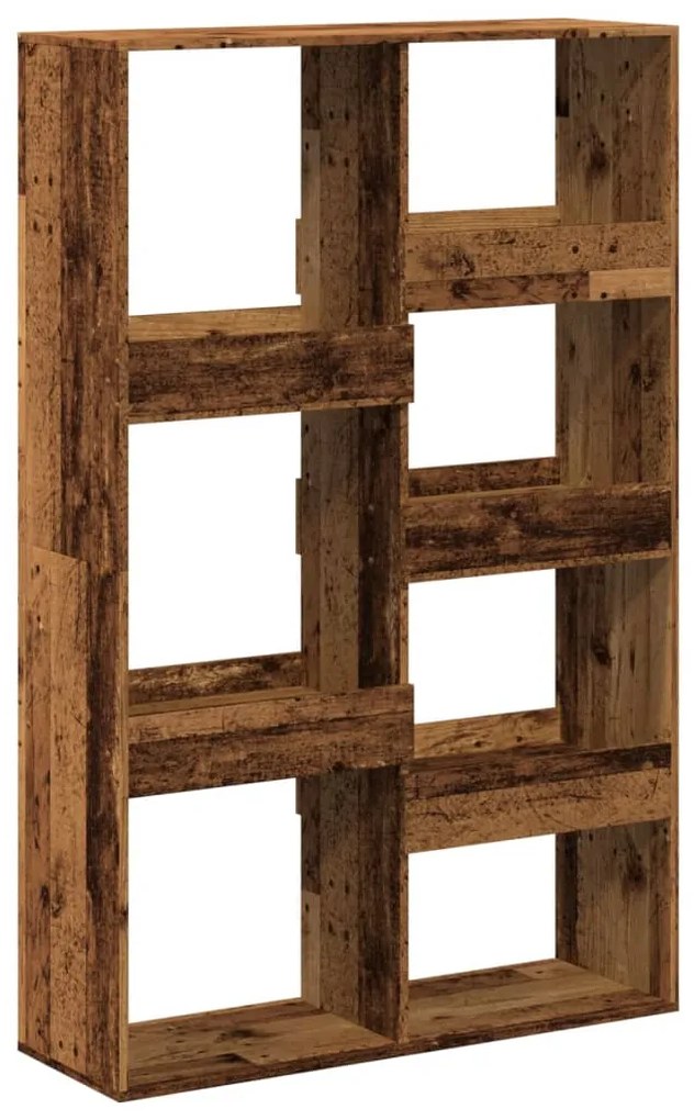 Estante 100x33x155,5 cm derivados de madeira madeira velha