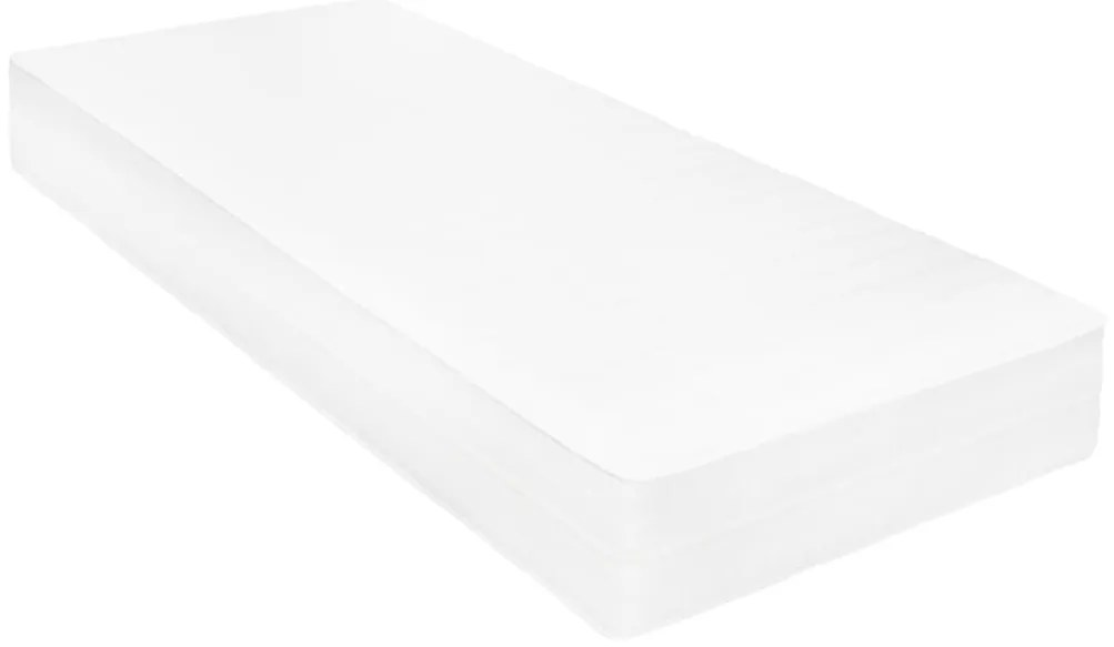 Colchão 100x200 cm espuma viscoelástica c/ memória 18 cm
