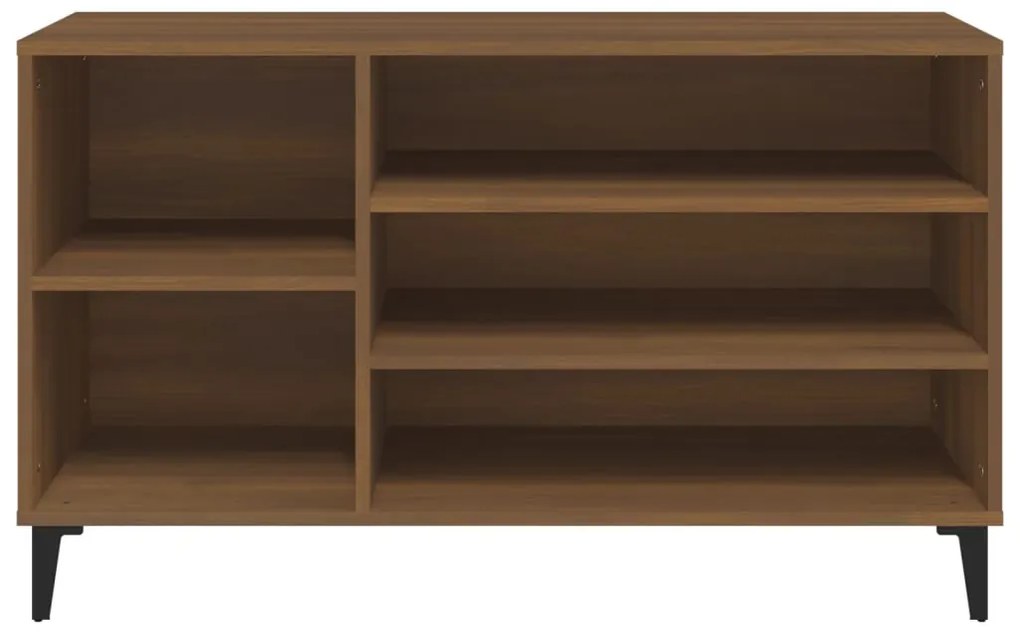 Sapateira 102x36x60 cm derivados de madeira carvalho castanho