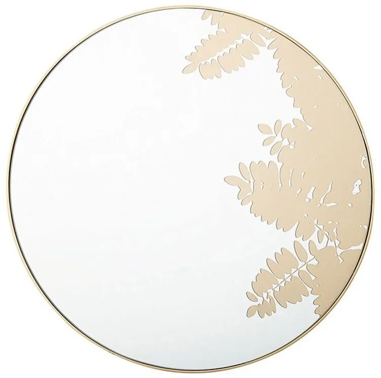 Espelho de parede ø 56 dourado MISOOL Beliani