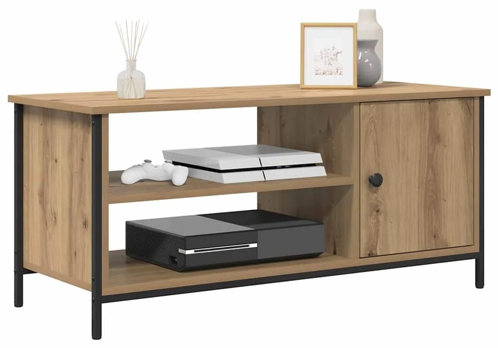 Gabinete para TV carvalho artisiano 100 x 40 x 45 cm