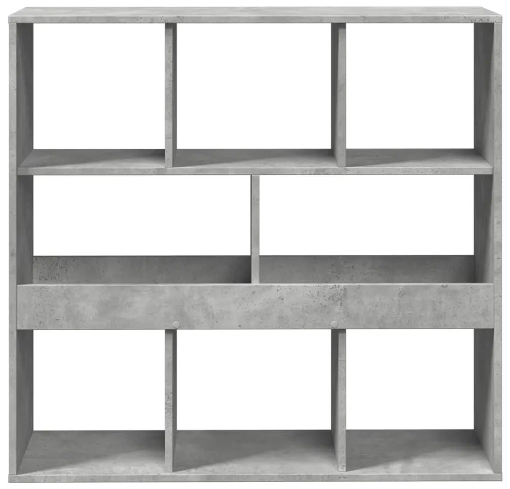 Divisória 100x33x94,5 cm derivados de madeira cinzento cimento
