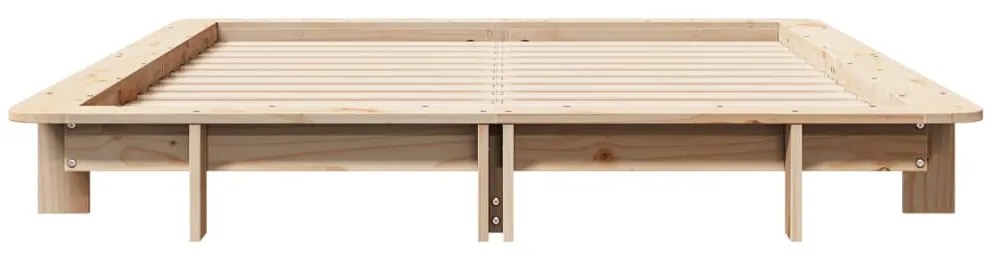 Cama sem colchão 135x190 cm madeira de pinho maciça