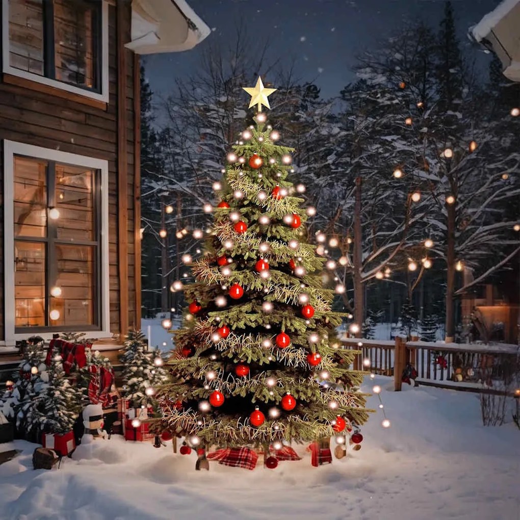 Cordão de luzes para árvore de Natal 180 LED 180 cm
