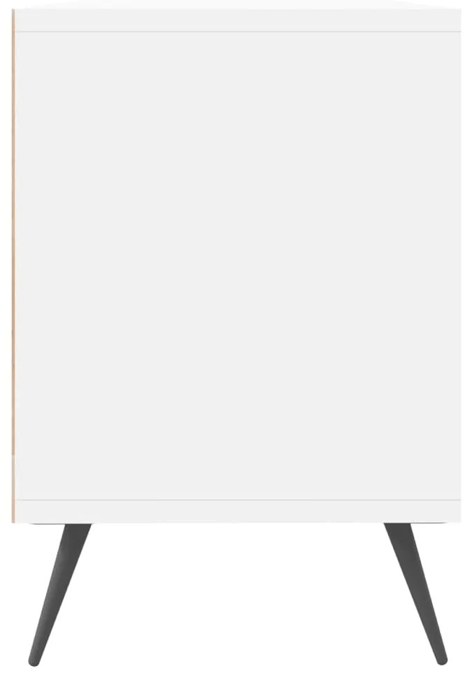 Móvel de TV 150x30x44,5 cm derivados de madeira branco