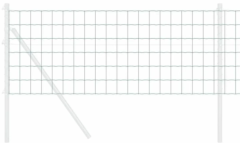 Cerca Euro Verde 0.6x25 m Aço