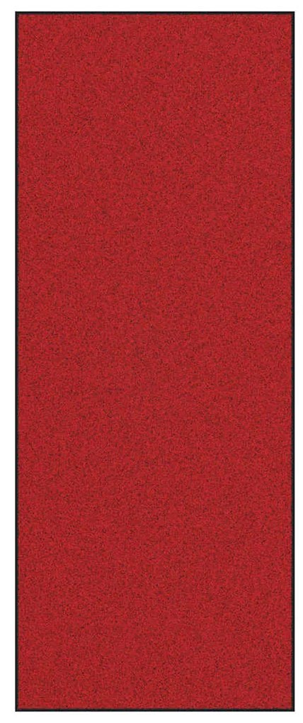 Capacho Lavável Vermelho 120x300 cm