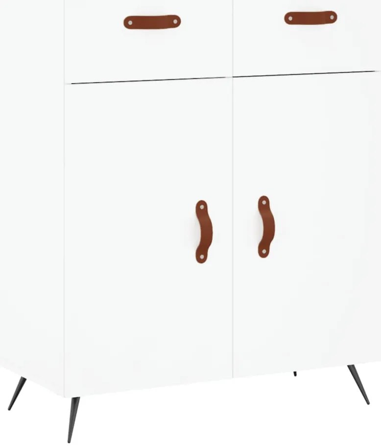 Armário alto 69,5x34x180 cm derivados de madeira branco