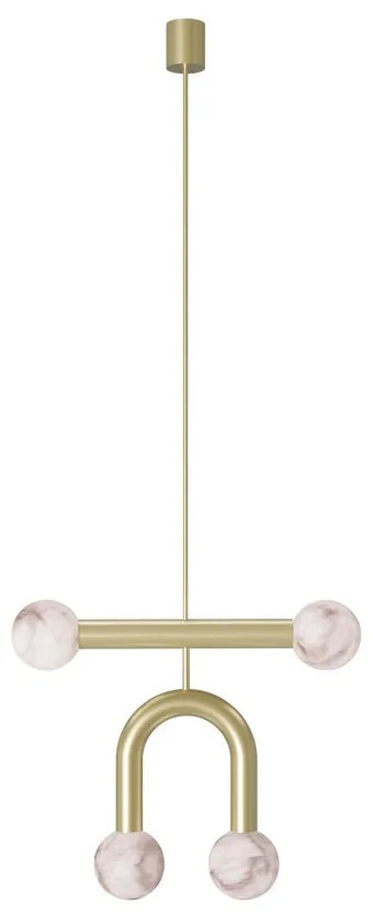 Rigoberta Duo Super Curved Pendant Alabaster
