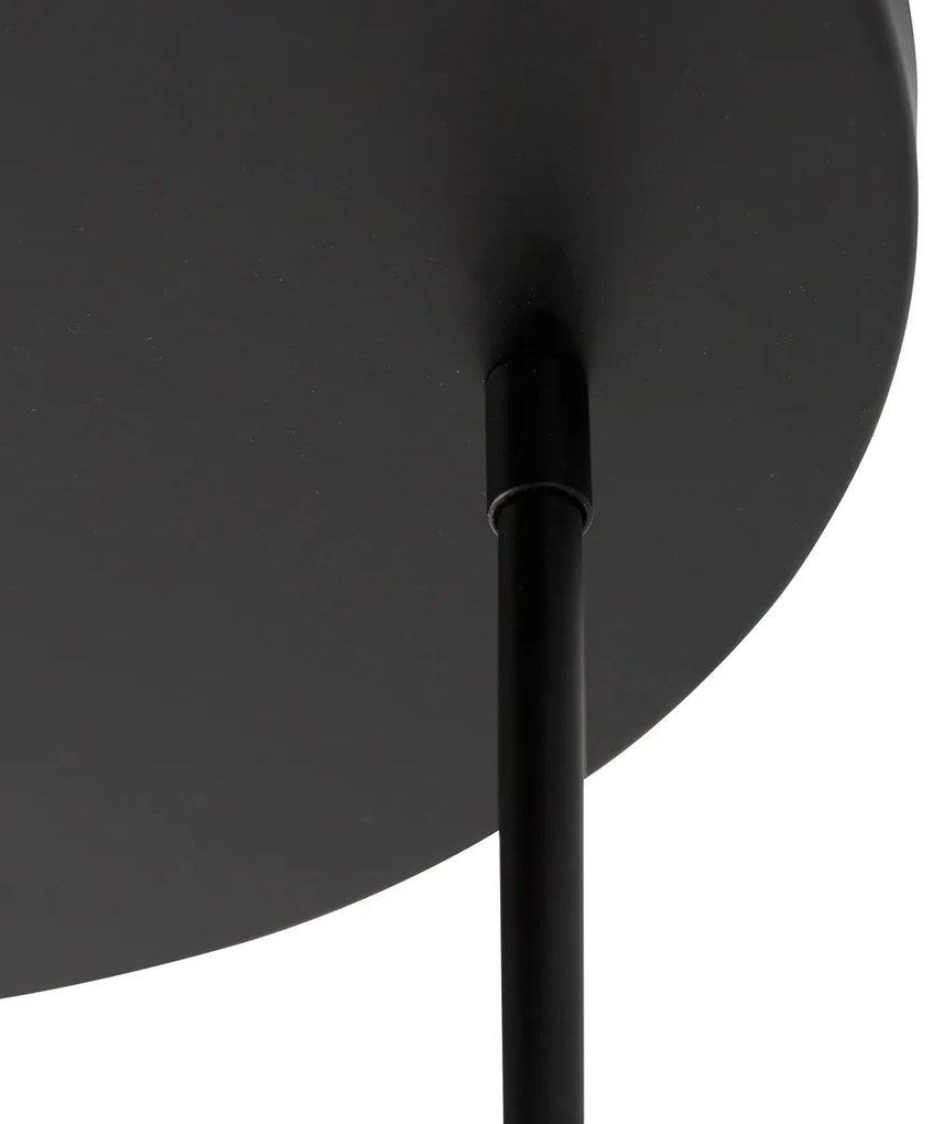 Candeeiro de teto inteligente preto com 3 lâmpadas Wi-Fi G95 - Facil