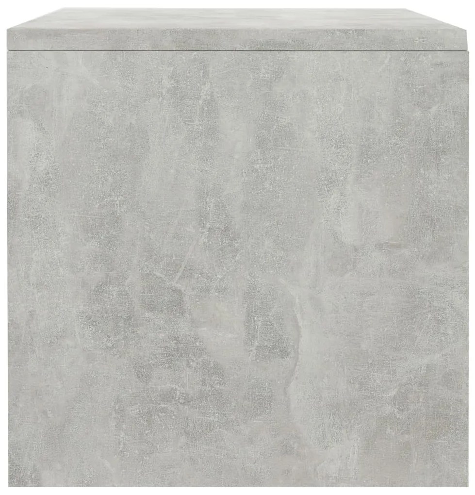 Mesas-de-cabeceira 2 pcs 40x30x30 cm contraplacado cinzento