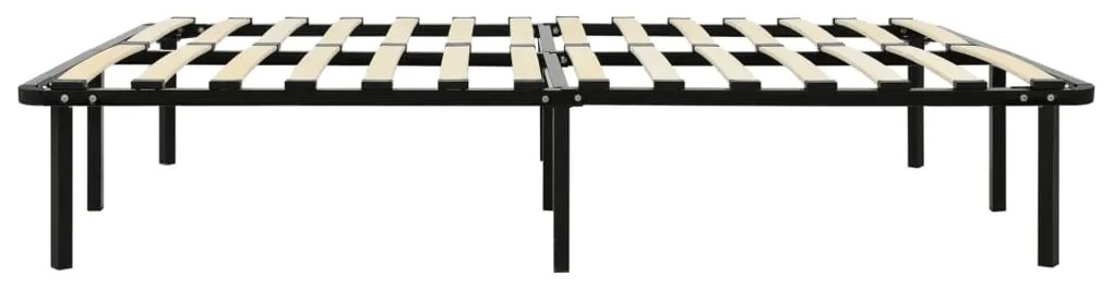 Estrutura de cama 120x200 cm metal preto