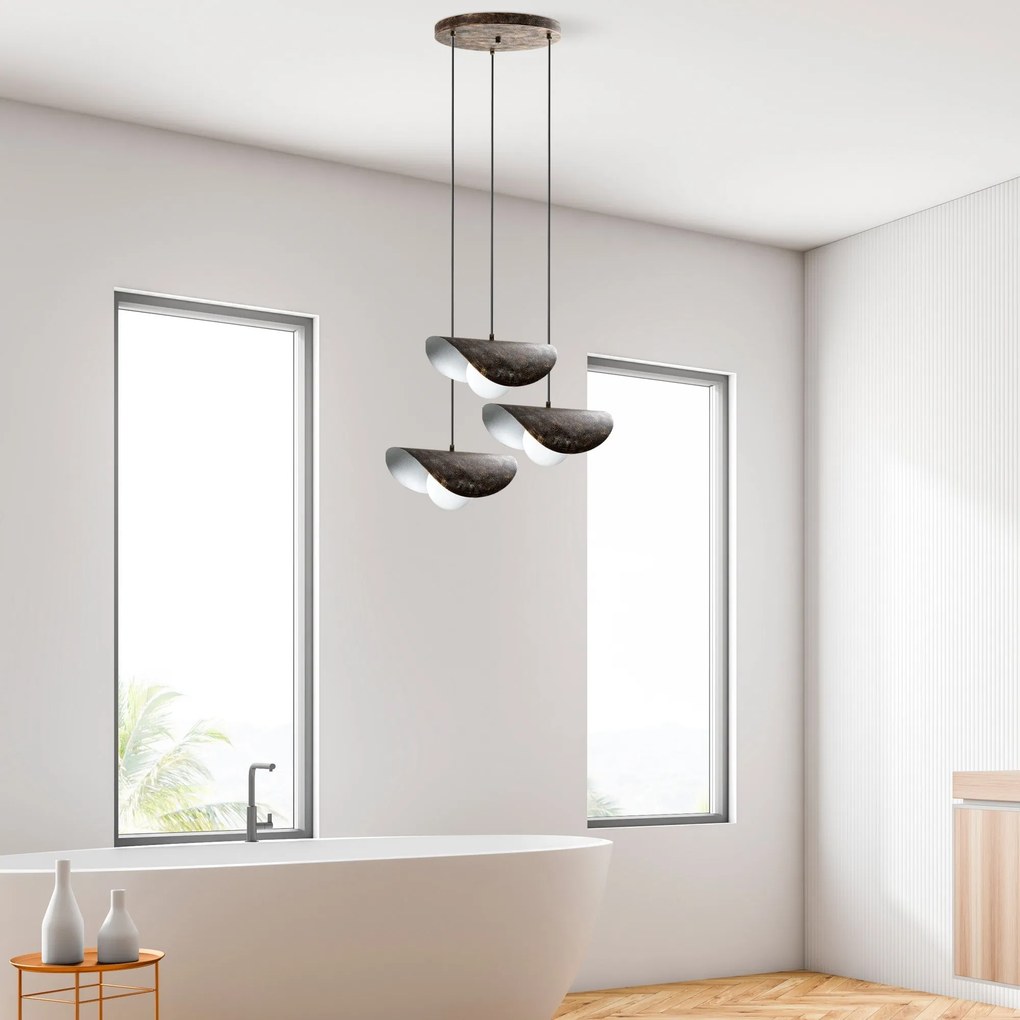 Candeeiro de Teto Vatoz – Cor Antiquation – Diâmetro 50 cm