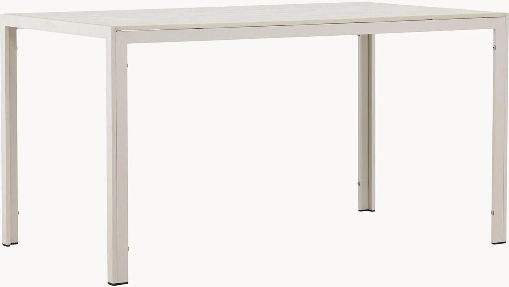 Mesa de jardim com efeito de madeira Mirko
