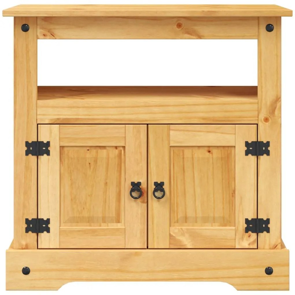 Móvel de TV Corona Range em pinho mexicano 80x43x78 cm