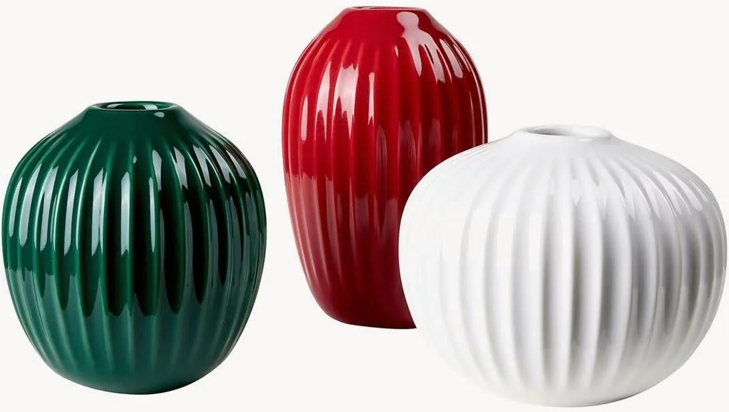 Jarras artesanais mini Hammershøi, conjunto de 3