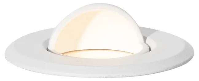 Conjunto de 5 projetores de chão modernos brancos incluindo LED IP67 - Linsey