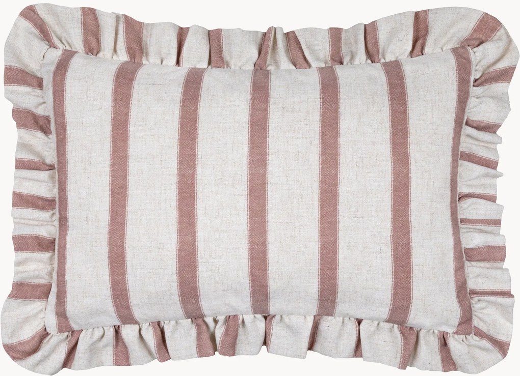 Almofada com folhos Connie