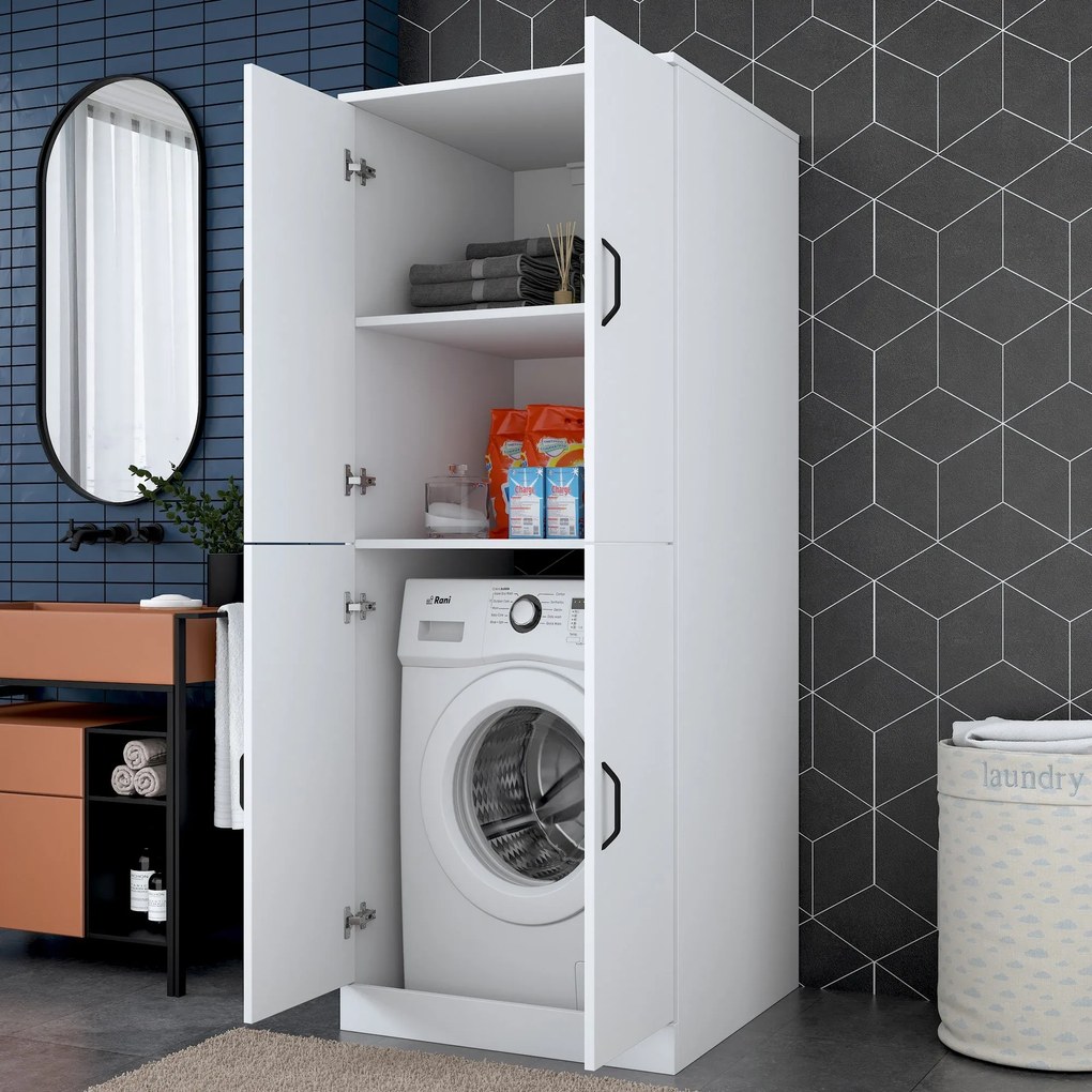 Armário para Máquina de Lavar Roupa "Heimdall" - Design Moderno - Bran