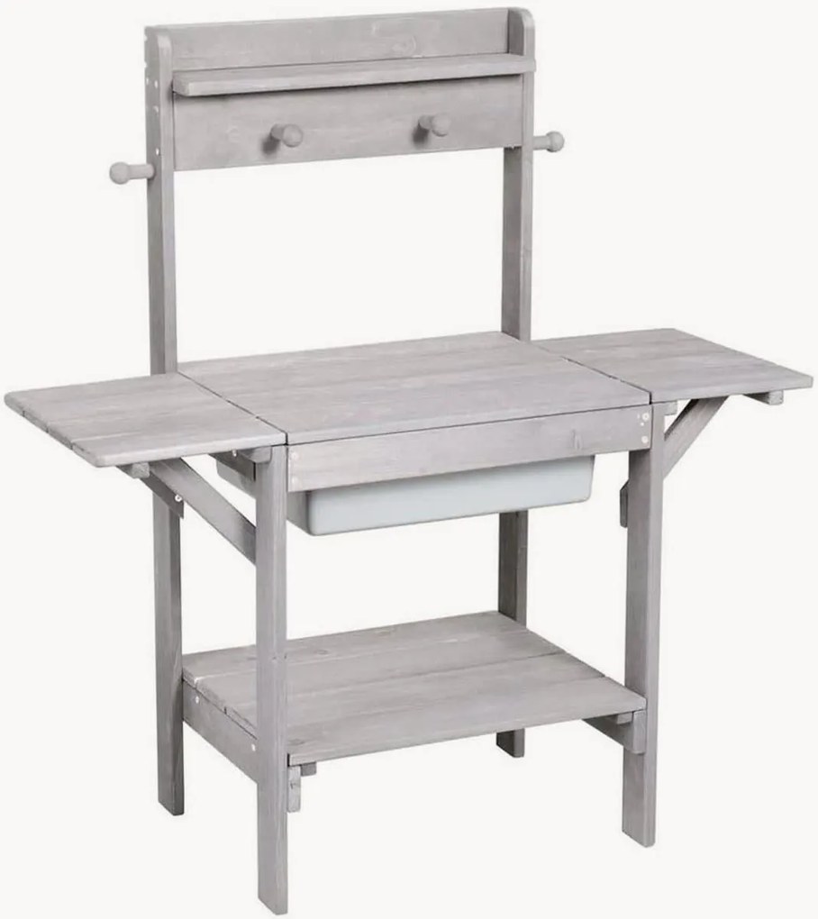 Cozinha de brincar para exterior com bacia de brincar Midi