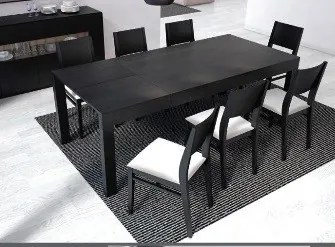 Mesa de Jantar MOON.250/251/252 Extensível - carvalho, 140 cm