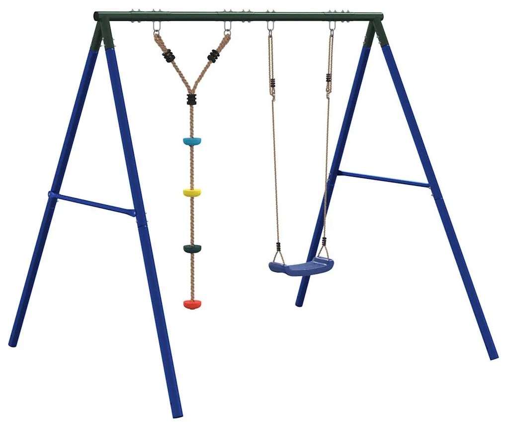 Conjunto de baloiço p/ exterior c/ um baloiço e corda de discos